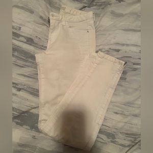 Zara white jeans size 4